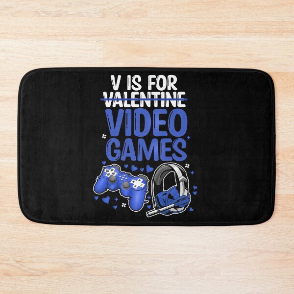 Item preview, Kopie von V Is For Video Games Valentine's Day Gift For Him designed and sold by maddinstgt.