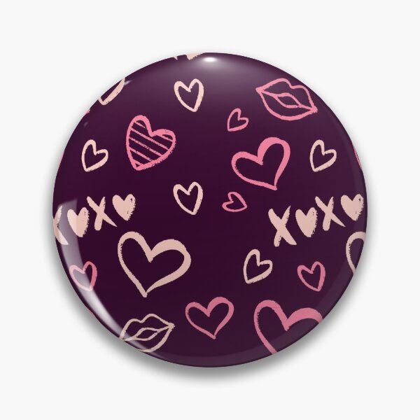Item preview, Pink Hearts Pattern designed and sold by stickersworld31.