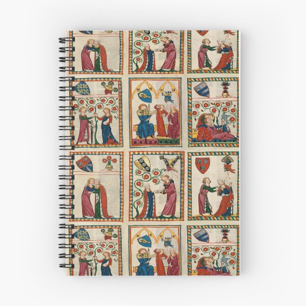 Item preview, Codex Manesse designed and sold by MedievalRose.