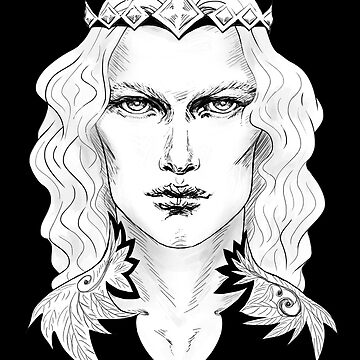 Artwork thumbnail, Fairy King in Black by Sirielle Art