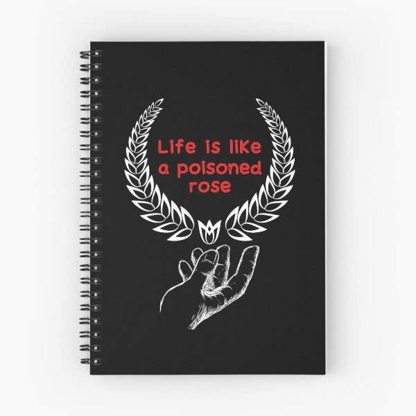 Item preview, Sketchpad, Ink drawing,Drawing flower of life,Life is like a poisoned rose designed and sold by Designs-DA.