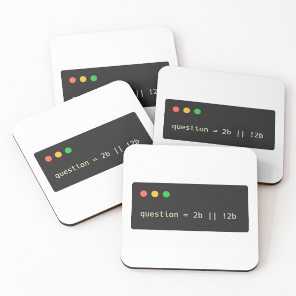 Artikelvorschau, Sein oder Nichtsein, Programmierwitz entworfen und verkauft von KaurCreations.