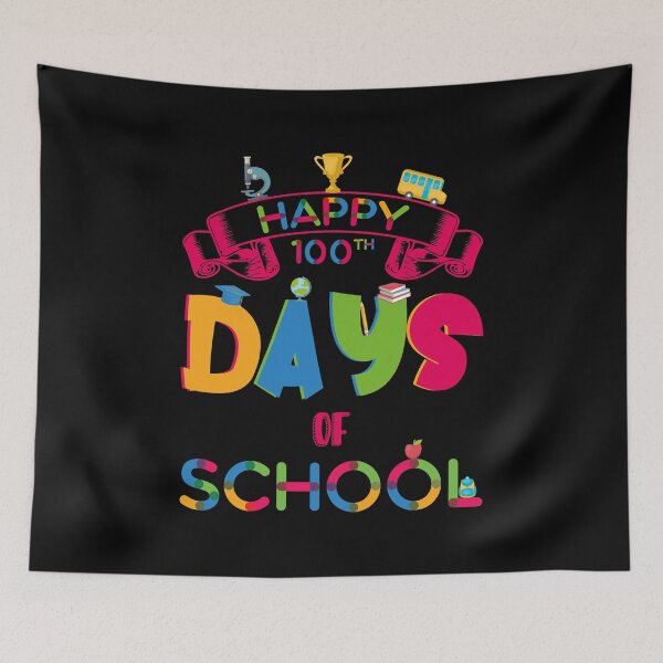 Item preview, Happy 100 Days Of School designed and sold by Ismaibeen.