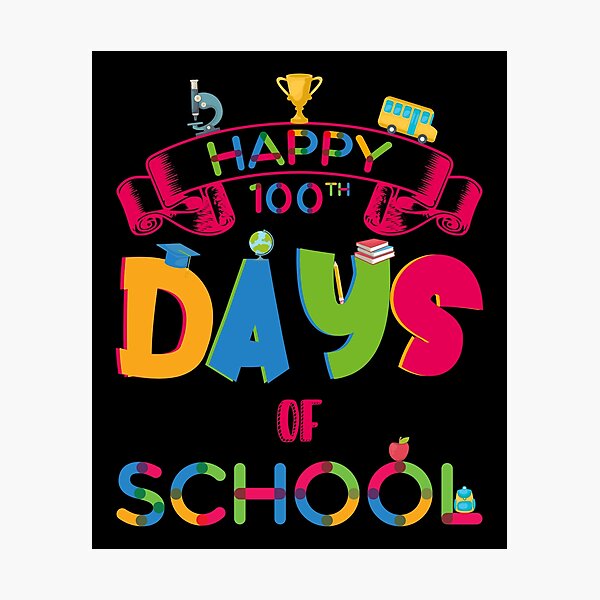 Item preview, Happy 100 Days Of School designed and sold by Ismaibeen.