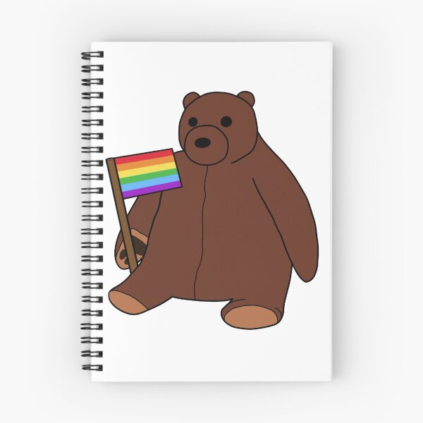 Item preview, Brown bear pride flag designed and sold by Lil-cat.