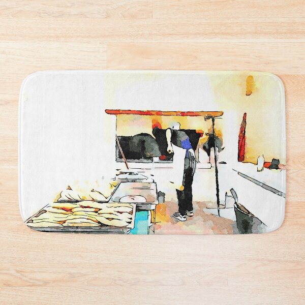 Item preview, Istituto Emiliani: girl makes bread designed and sold by Giuseppe Cocco.