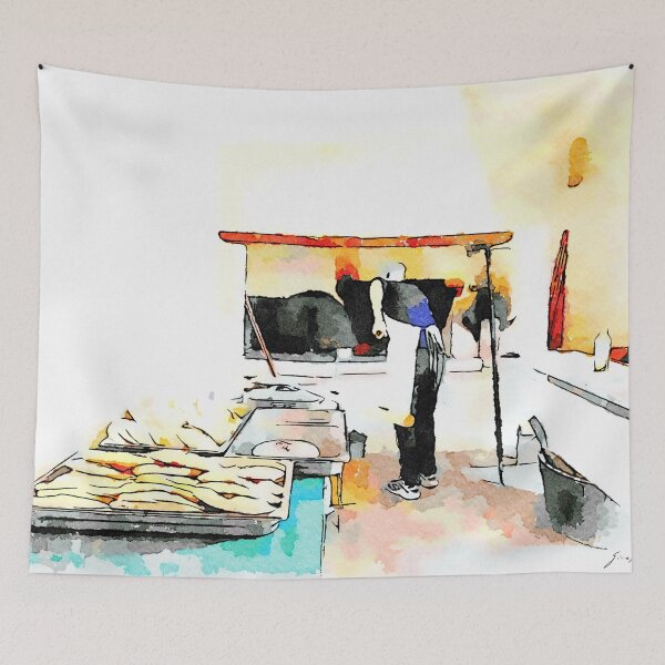 Item preview, Istituto Emiliani: girl makes bread designed and sold by Giuseppe Cocco.