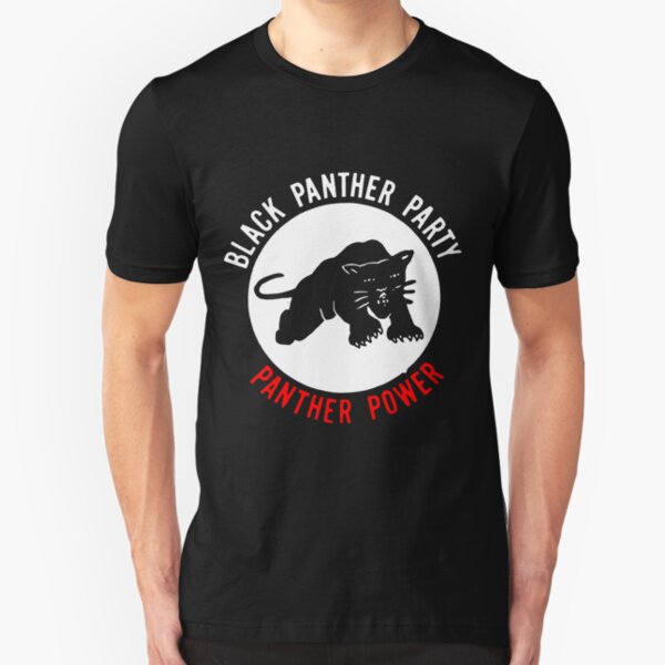 THE BLACK PANTHER PARTY Slim Fit T-Shirt
