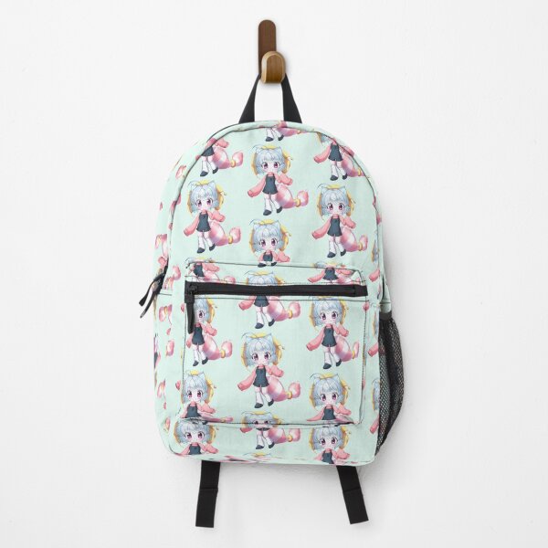 Item preview, Cute Blue-Haired Anime Cat Girl designed and sold by ItsMichaelaa.