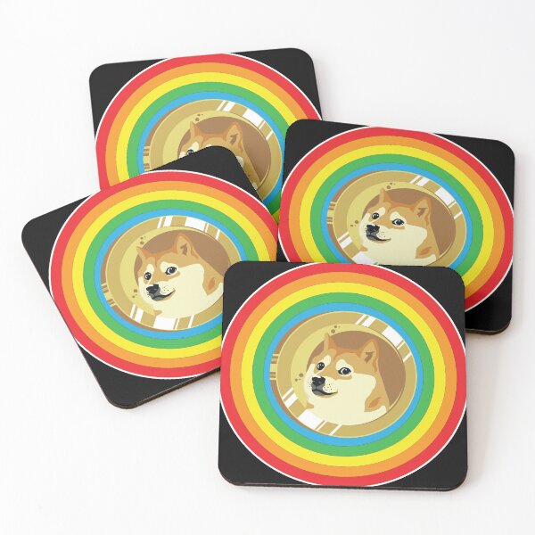 Item preview, Dogecoin To The Moon Criptomoneda Meme designed and sold by BubblePieces.
