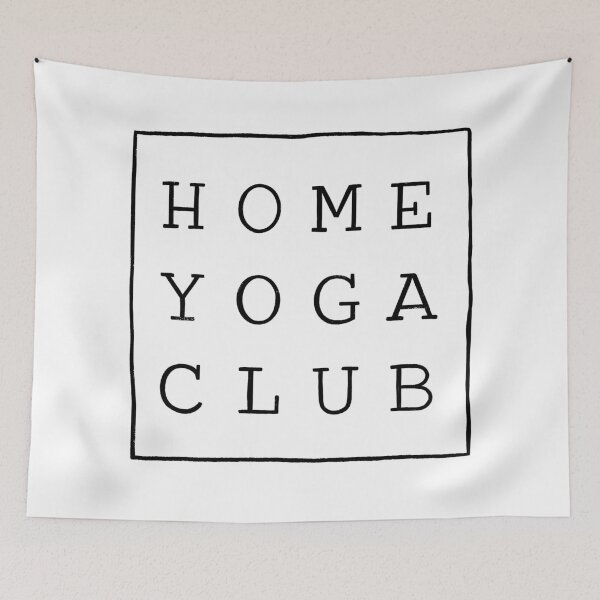 Item preview, Home Yoga Club Font Design designed and sold by gamboling.
