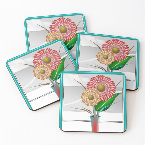 Item preview, Flowers in a vase designed and sold by mapz712.