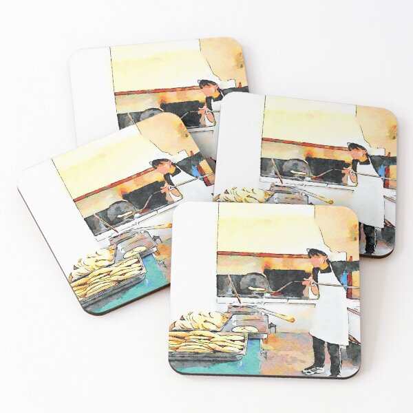 Item preview, Istituto Emiliani: girl makes bread designed and sold by Giuseppe Cocco.
