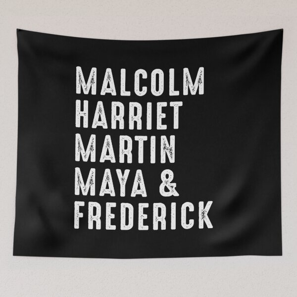 Item preview, Malcolm Harriet Martin Maya Frederick Black Leaders designed and sold by RandomStuffShop.