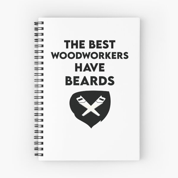 Item preview, woodworker with beard bearded woodworker designed and sold by MerlinTea.