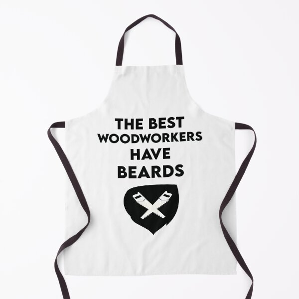 Item preview, woodworker with beard bearded woodworker designed and sold by MerlinTea.