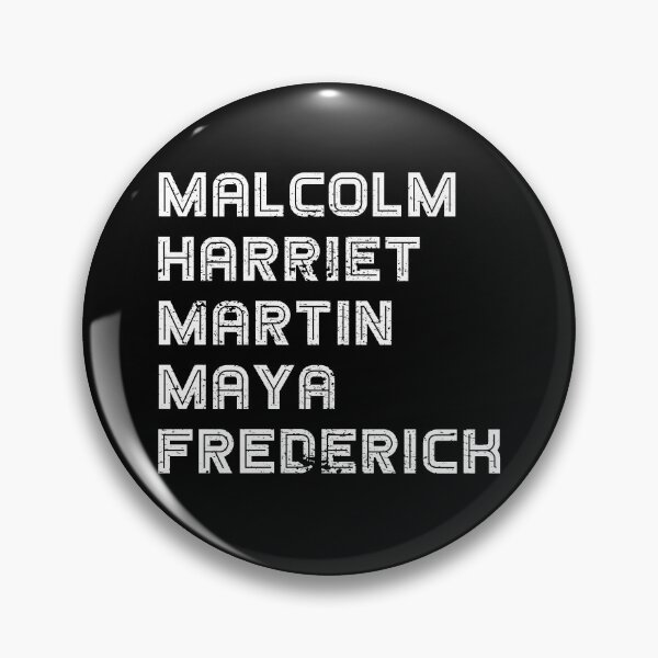 Item preview, Malcolm Harriet Martin Maya Frederick Black Leaders designed and sold by RandomStuffShop.