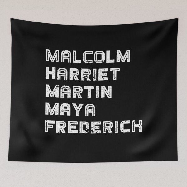 Item preview, Malcolm Harriet Martin Maya Frederick Black Leaders designed and sold by RandomStuffShop.