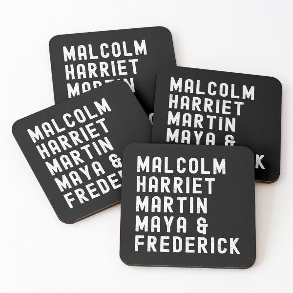 Item preview, Malcolm Harriet Martin Maya Frederick Black Leaders designed and sold by RandomStuffShop.