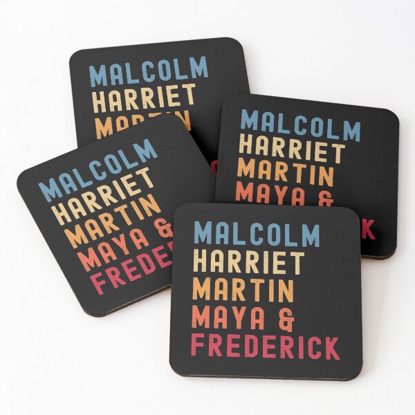 Item preview, Malcolm Harriet Martin Maya Frederick Black Leaders designed and sold by RandomStuffShop.