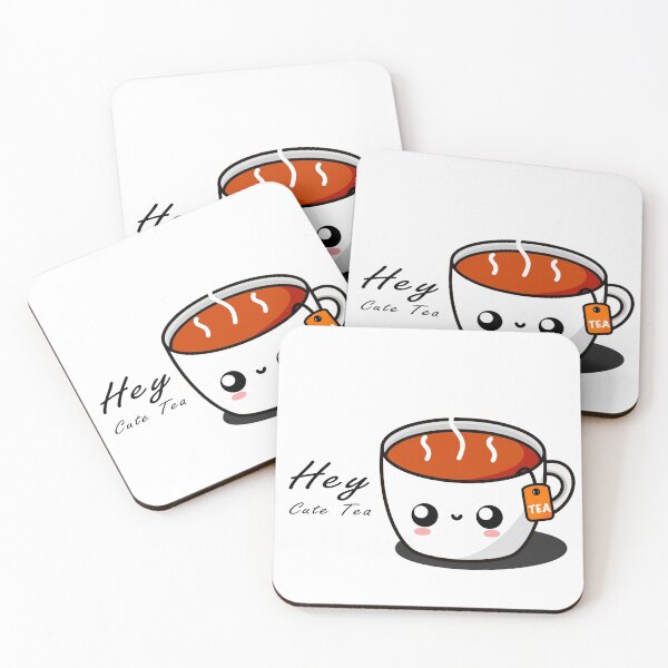 Item preview, Hey Cute Tea || Cute Cartoon Hot Cup of Tea  designed and sold by cookingwithten.