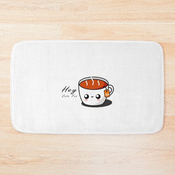 Item preview, Hey Cute Tea || Cute Cartoon Hot Cup of Tea  designed and sold by cookingwithten.