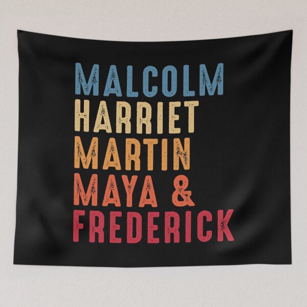 Item preview, Malcolm Harriet Martin Maya Frederick Black Leaders designed and sold by RandomStuffShop.