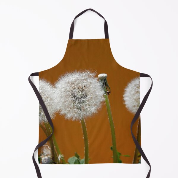 Item preview, Three wishes and three dandelions orange background designed and sold by Stephanie Skeem.