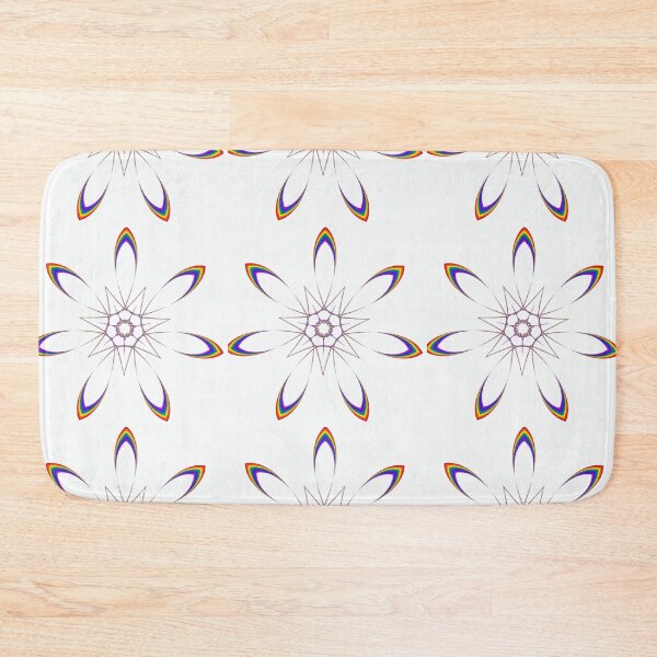 Item preview, Rainbow Flower Print designed and sold by artisky.