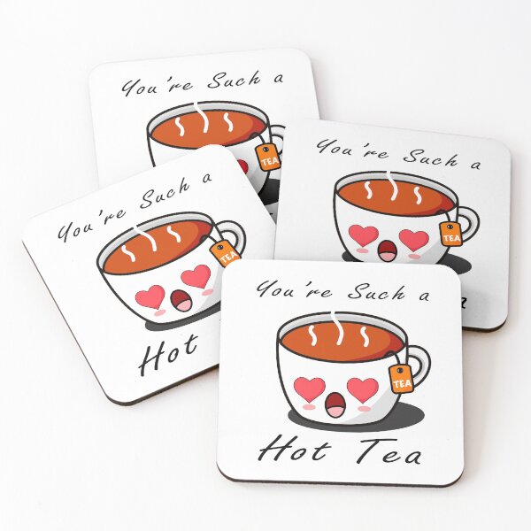 Item preview, You're Such a Hot Tea || Cute Cartoon Hot Cup of Tea  designed and sold by cookingwithten.