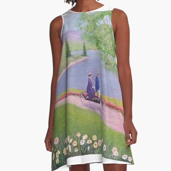 Spring A-Line Dress