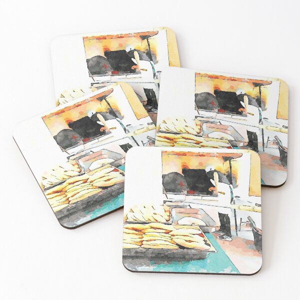 Item preview, Istituto Emiliani: girl makes bread designed and sold by Giuseppe Cocco.