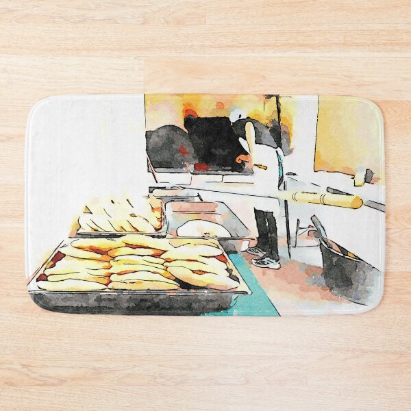 Item preview, Istituto Emiliani: girl makes bread designed and sold by Giuseppe Cocco.