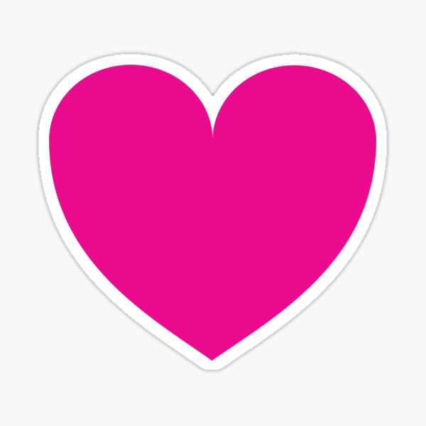 Item preview, Tumbling heart pattern - Shocking pink on white - Valentine pattern by Cecca Designs designed and sold by Cecca-Designs.