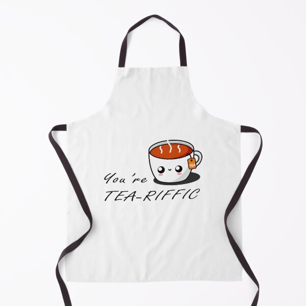 Item preview, You're Tea-Riffic || Cute Cartoon Hot Cup of Tea designed and sold by cookingwithten.