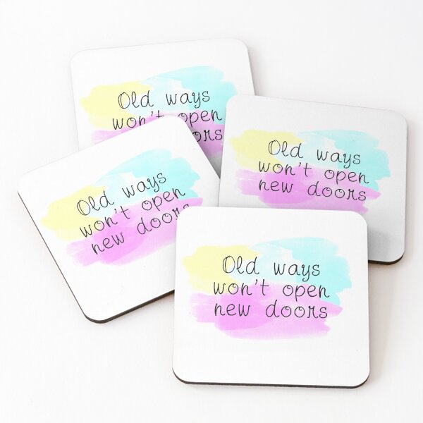 Item preview, Old ways won't open new doors designed and sold by HALFPIE.