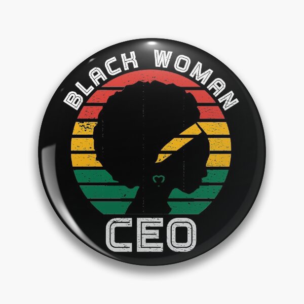 Item preview, Black Woman CEO African American Female Entrepreneur designed and sold by RandomStuffShop.