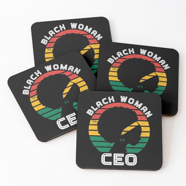 Item preview, Black Woman CEO African American Female Entrepreneur designed and sold by RandomStuffShop.