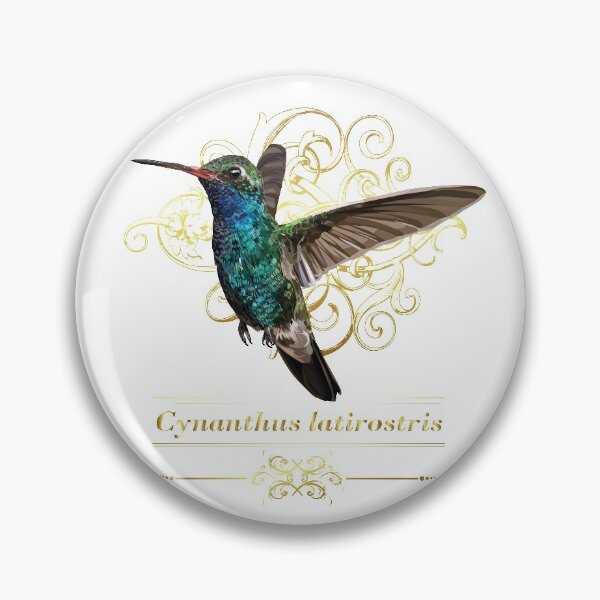Item preview, broad-billed hummingbird designed and sold by obscurite.