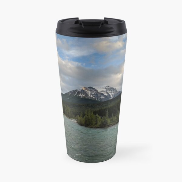 Mt. Temple at Dusk Travel Mug