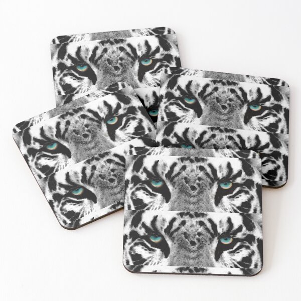Item preview, Dressed To Kill - White Tiger Art By Sharon Cummings designed and sold by Sharon Cummings Art.