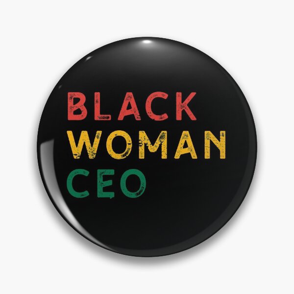 Item preview, Black Woman CEO African American Female Entrepreneur designed and sold by RandomStuffShop.