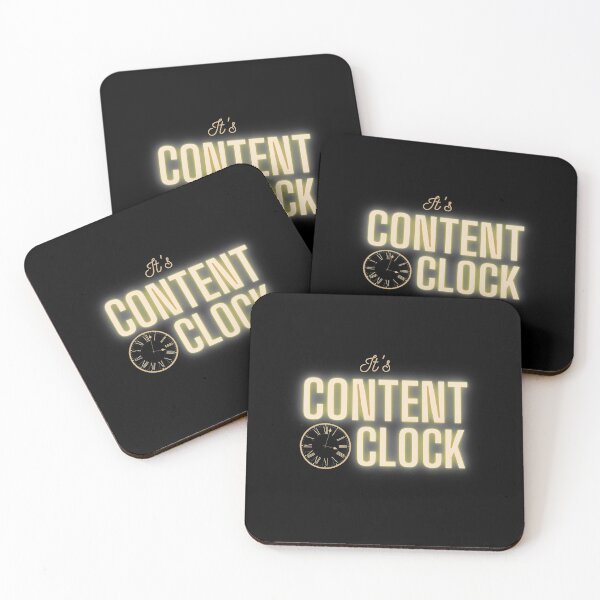 Item preview, Content o'clock designed and sold by otomworld.
