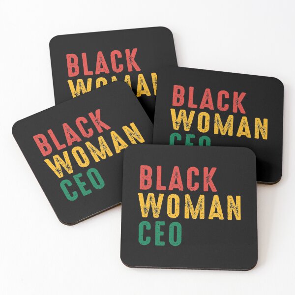 Item preview, Black Woman CEO African American Female Entrepreneur designed and sold by RandomStuffShop.