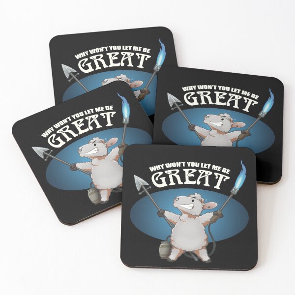 Item preview, Why Won't You Let Me Be GREAT designed and sold by Lizardbeth Art.