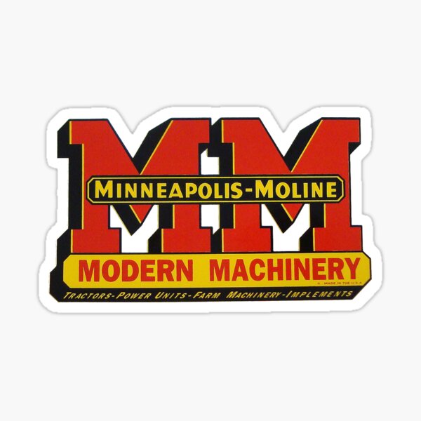 Machines modernes de Minneapolis Moline Sticker