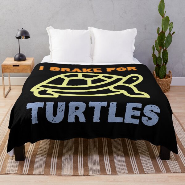 Item preview, I Brake For Turtles designed and sold by FELTA.