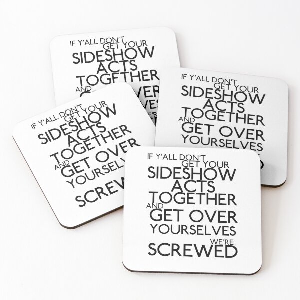 Item preview, The Umbrella Academy-Inspired "Get Over Yourselves" designed and sold by mulberrydragon.