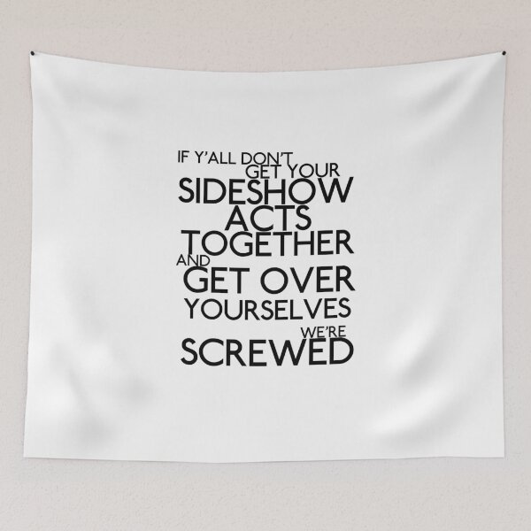 Item preview, The Umbrella Academy-Inspired "Get Over Yourselves" designed and sold by mulberrydragon.