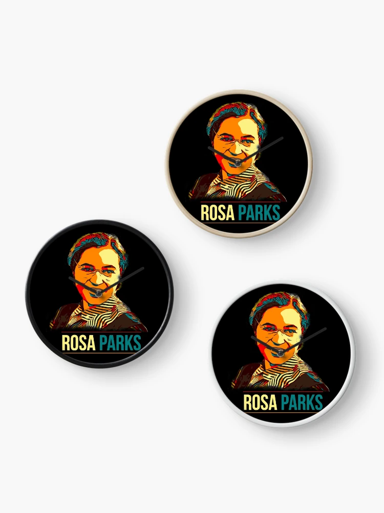 Thumbnail 3 of 4, Clock, Ms. Rosa designed and sold by AW2 Designs.